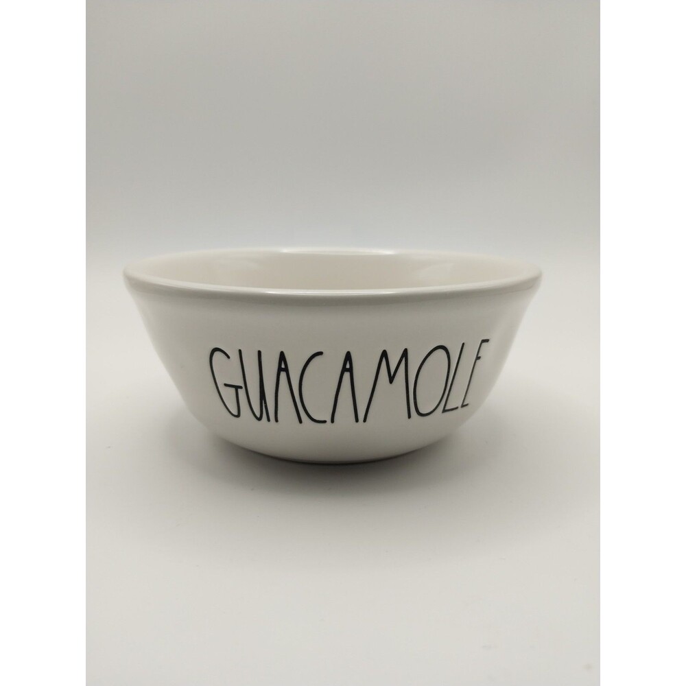 Rae Dunn Magenta Salsa and Guac Guacamole Bowl